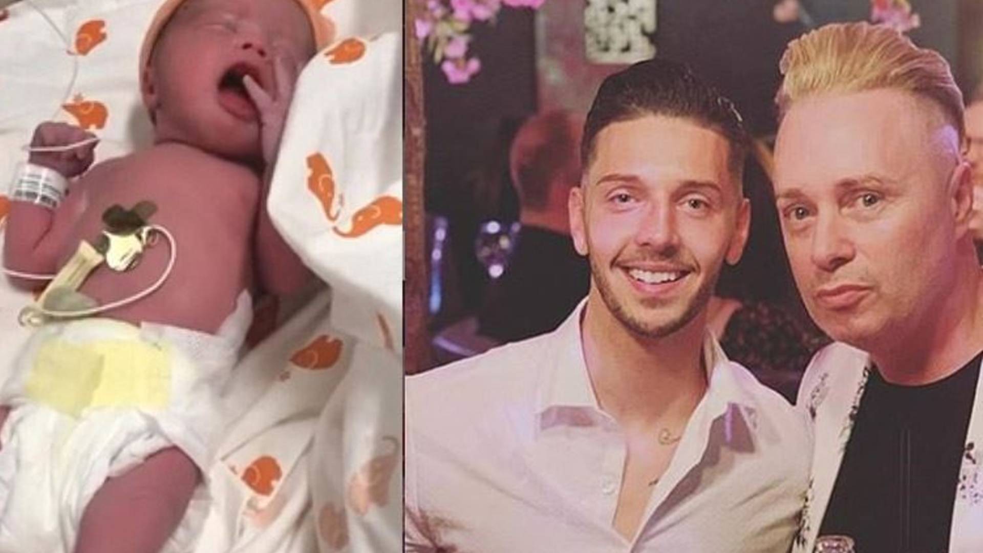 İngiliz milyoner Barrie Drewitt-Barlow, kızının eski nişanlısından bebek sahibi oldu