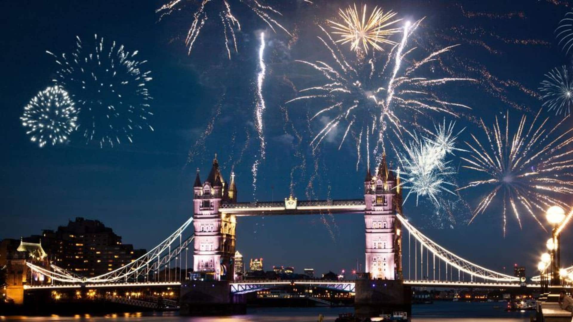 Londra'da Kovid-19 salgını nedeniyle yeni yıl etkinlikleri iptal edildi