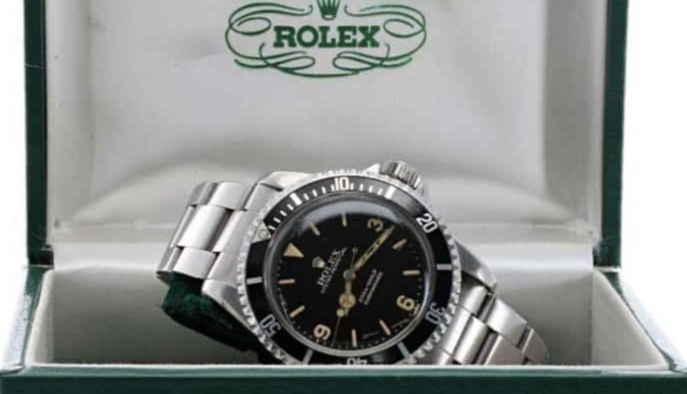 1964’te 70 sterline alınan Rolex saat 175 bin sterline satıldı