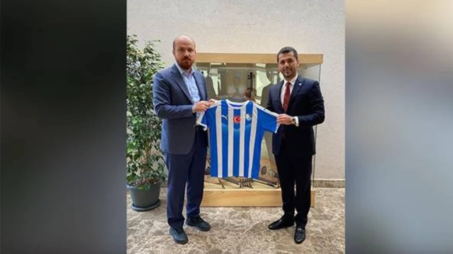 Bilal Erdoğan ile görüşen Erzurumspor Başkanı'nın Corona testi pozitif çıktı