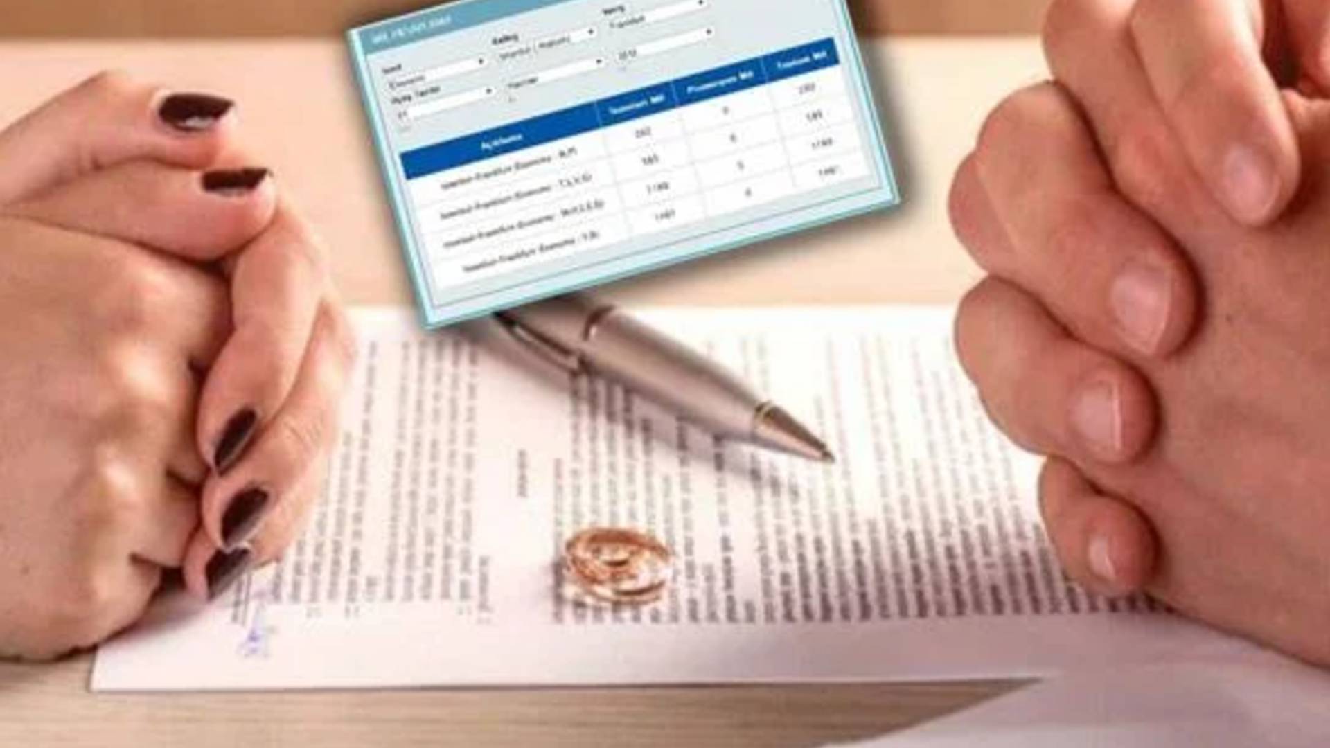 Boşanmak isteyen kadın, eşinin uçuş millerinin yarısını talep etti