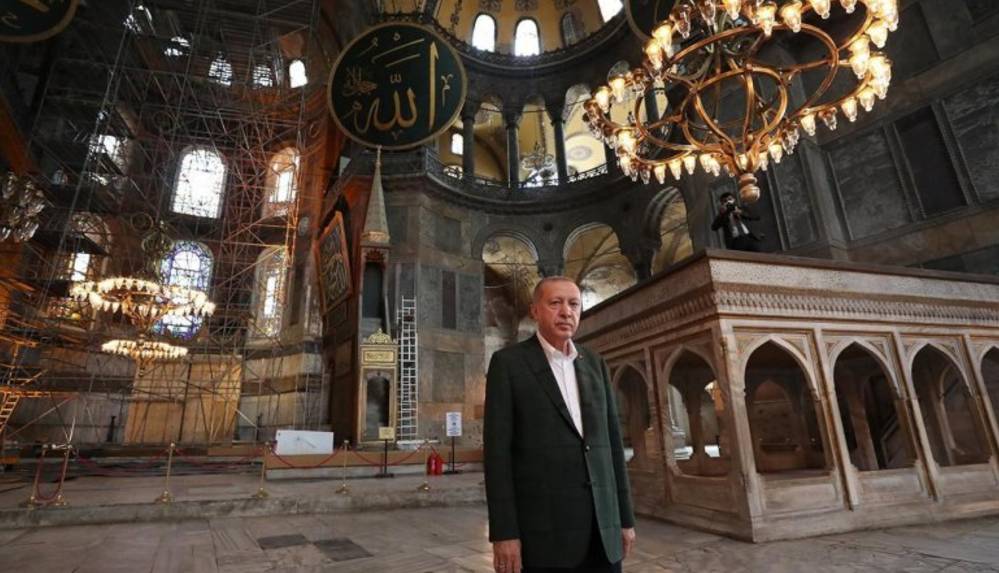 Camiye dönüştürülen Ayasofya'nın tuvaletleri için 1 milyon TL harcanmış