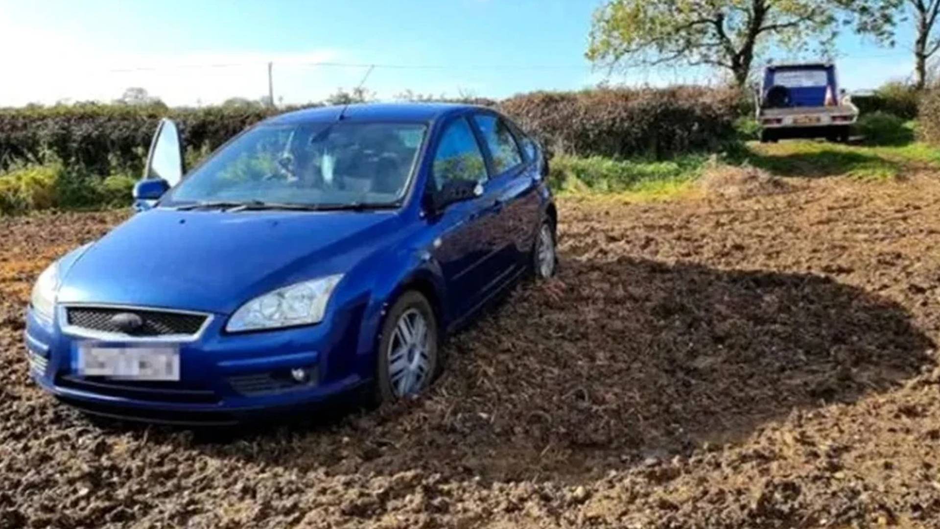 İngiltere'de tarlanın ortasında cinsel ilişkiye giren çifti polis kurtardı!