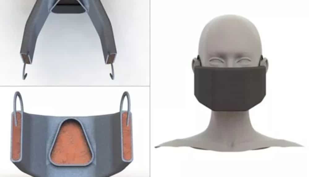 Koronavirüsü ısıtarak yok eden maske üretildi!