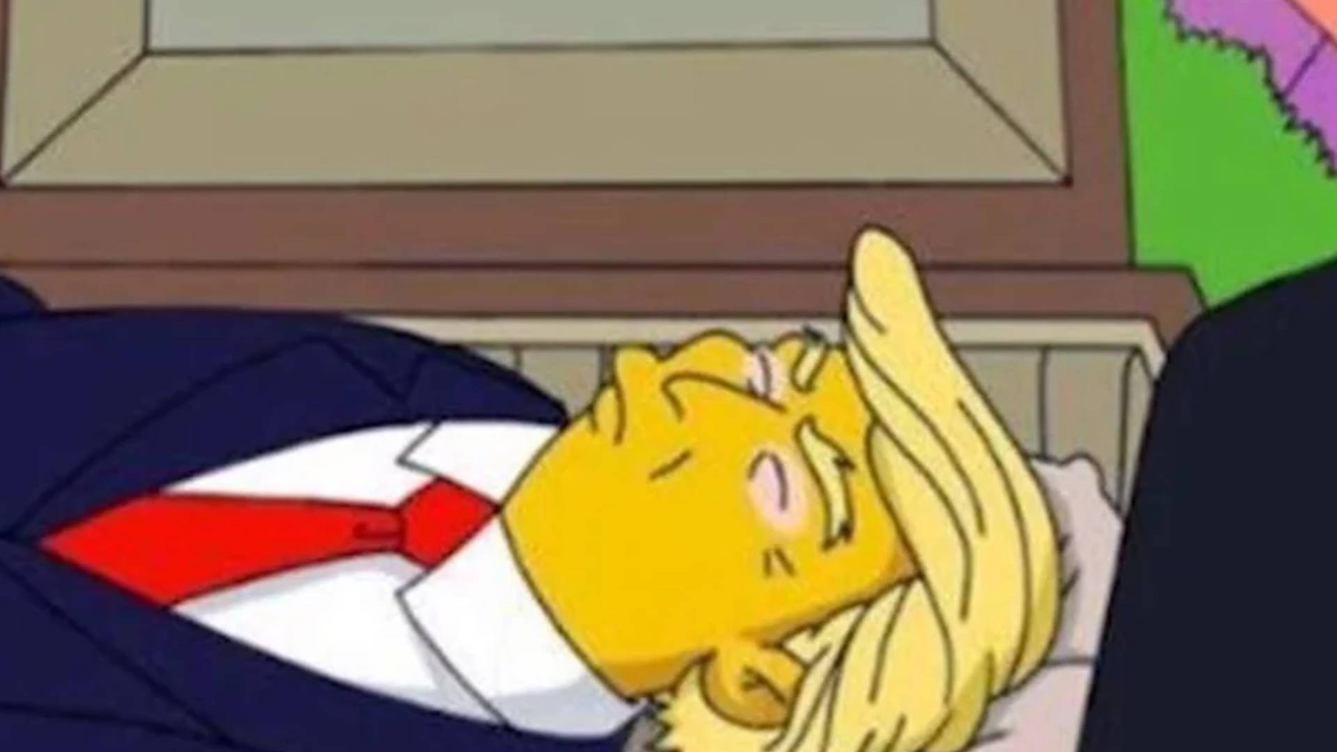 Trump koronavirüse yakalanınca Simpsonlar'ın kehaneti gündeme geldi
