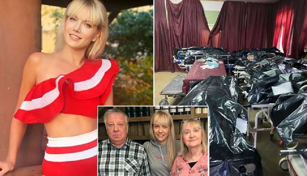 Babasının cenazesini almak için morga girdi! Şoke eden görüntüleri paylaştı