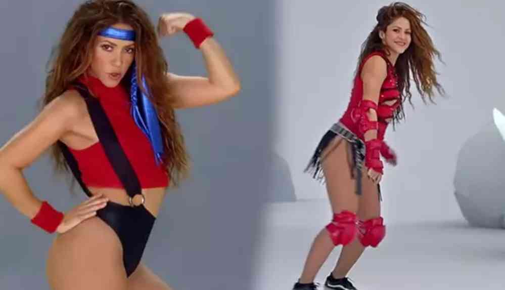 Shakira yeni klibiyle 80'li yıllara geri döndü