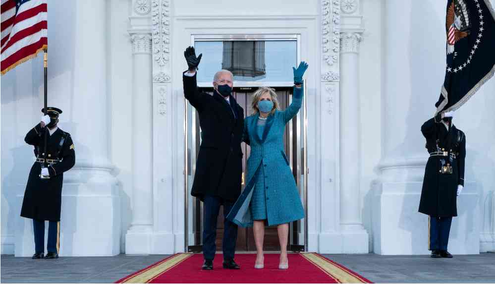 ABD Başkanı Joe Biden, yemin töreninin ardından Beyaz Saray'da