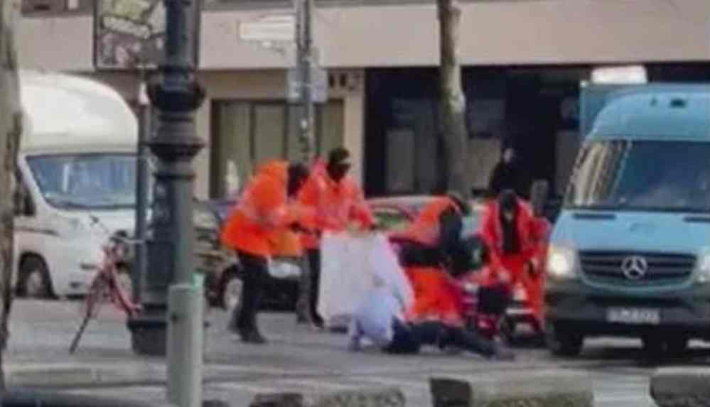 Berlin'de para nakil aracı kar maskeli hırsızlar tarafından soyuldu