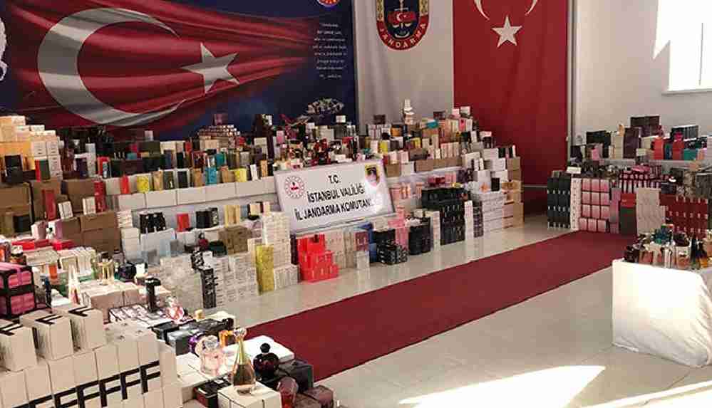 Yaklaşık 20 milyon lira değerinde sahte parfüm yakalandı