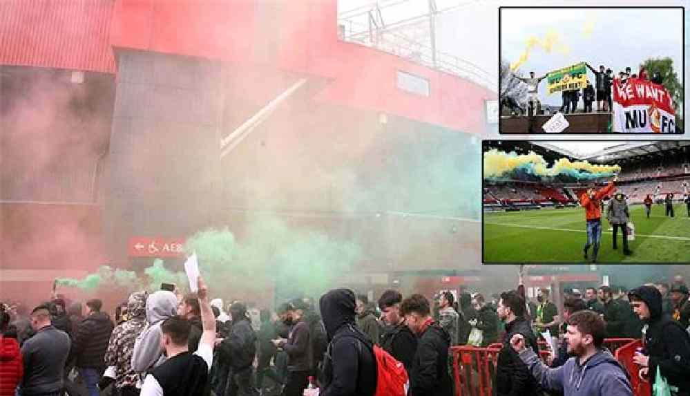 Manchester United-Liverpool maçı, taraftarların protestosu nedeniyle ileri bir saate ertelendi