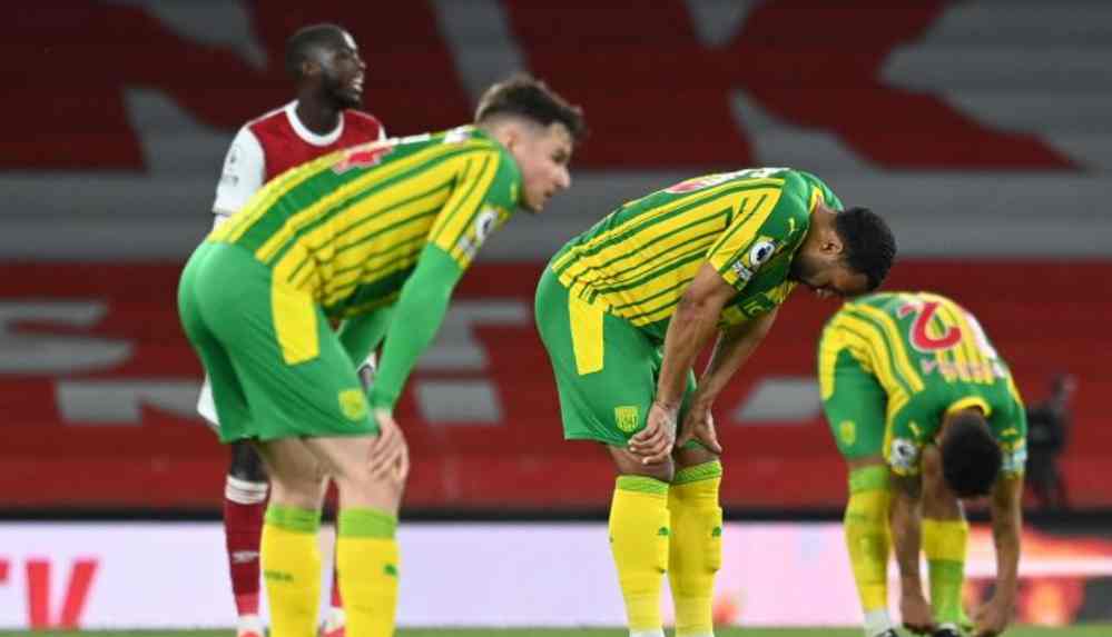 West Bromwich Albion, Premier Lig'den düştü