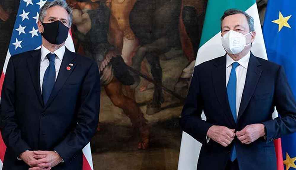 İtalyan-Başbakanı,-ABD-Dışişleri-Bakanı-ile-görüştü