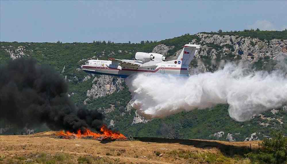 AB'den Türkiye'ye yangın söndürme uçağı desteği