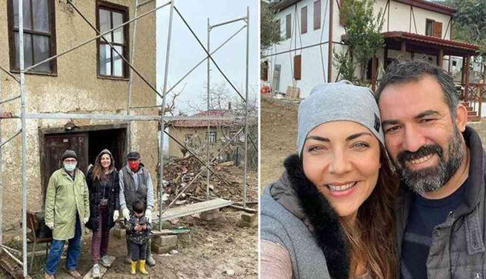 Burcu Kara, doğduğu köy evini yeniledi! (1)