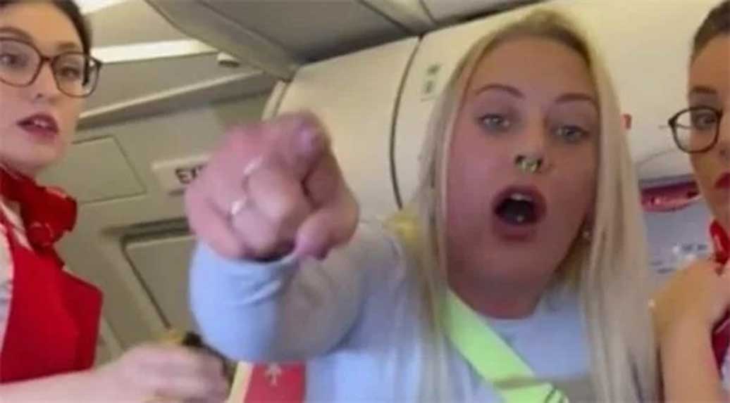 Türkiye uçağını birbirine katan İngiliz turist konuştu