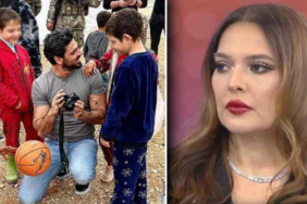 Dünyaca ünlü oyuncu depremzedeleri ziyaret etti. Demet Akalın ateş püskürdü!