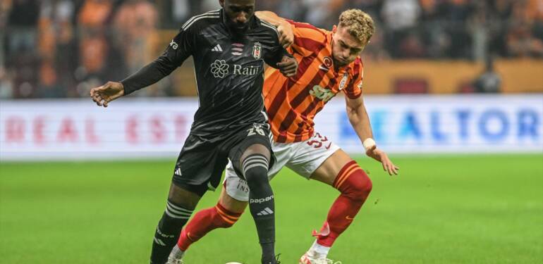Galatasaray, 10 kişi kalan Beşiktaş’ı Penaltı golü ile 2-1 yendi