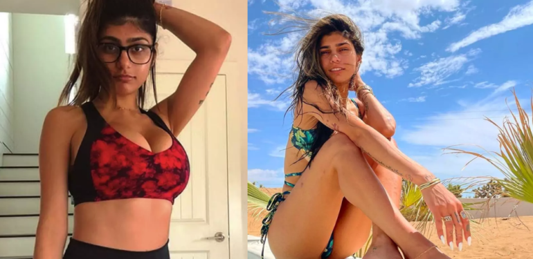 Pornhub, eski yetişkin film oyuncusu Mia Khalifa’nın gelirlerini kesip hepsini İsrail’e bağışladı!