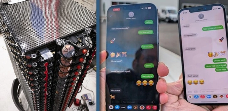 SpaceX, mevcut cep telefonlarına uydu internet getiriyor