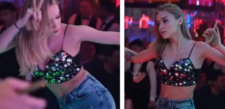 Pavyon dansıyla gündem olmuştu… Ukraynalı Izabel Lun hamile olduğunu açıkladı!