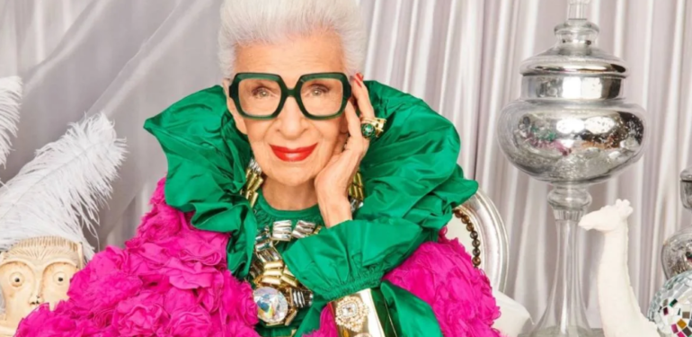 Moda dünyasının ikonu Iris Apfel, 102 yaşında hayata gözlerini yumdu