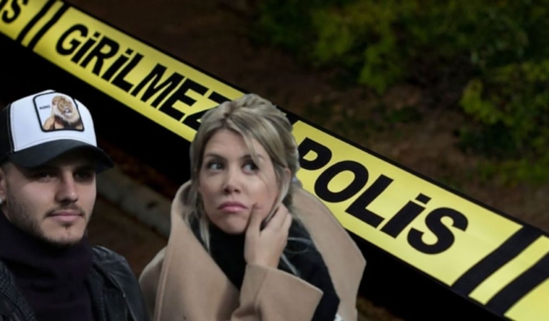 Polis saatlerce aradı: Wanda Nara’dan Mauro Icardi’ye skandal suçlamalar