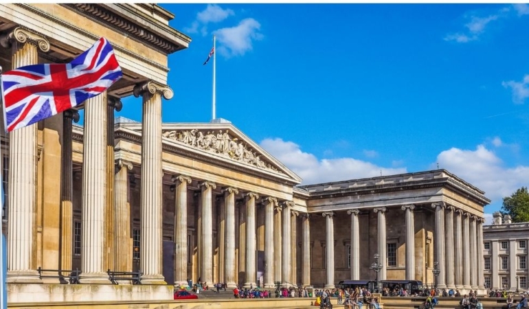 Londra’daki British Museum’da bulunan eserlerin kaç tanesi İngilizlere ait?