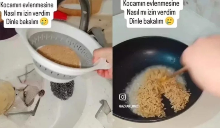 Kocasının kuma getirmesini sosyal medyadan ballandıra ballandıra anlattı!