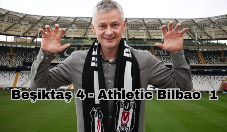 Solskjaer’den muhteşem başlangıç! Beşiktaş şov yaptı, Bilbao dağıldı!