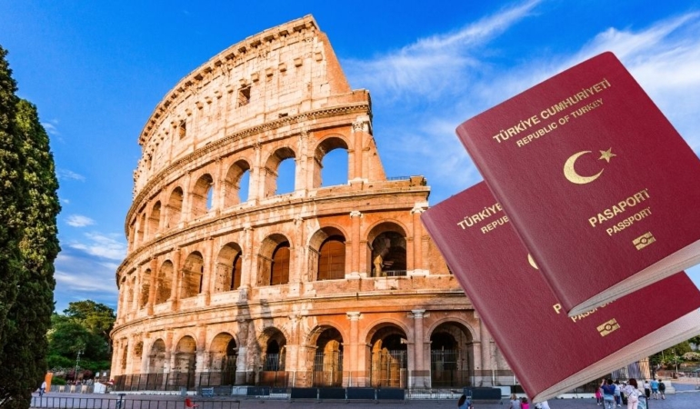 İtalya Türk pasaportlarını iptal etti