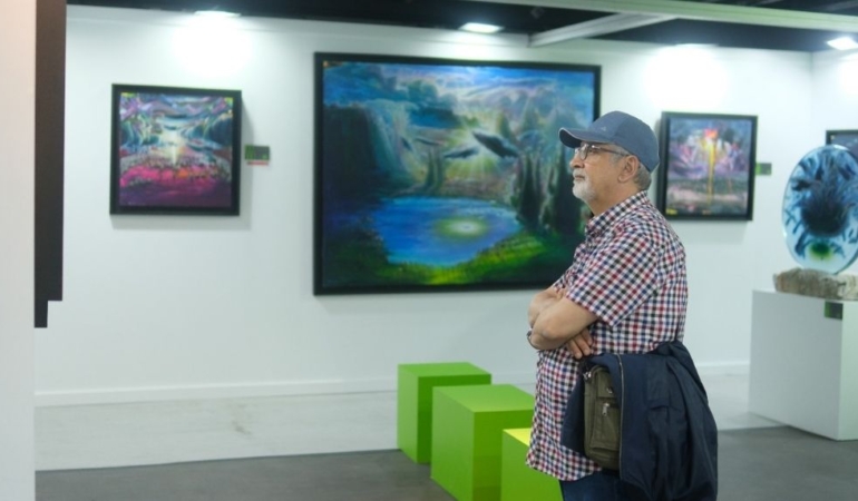 Raşit Altun’un SIR sergisine yoğun ilgi