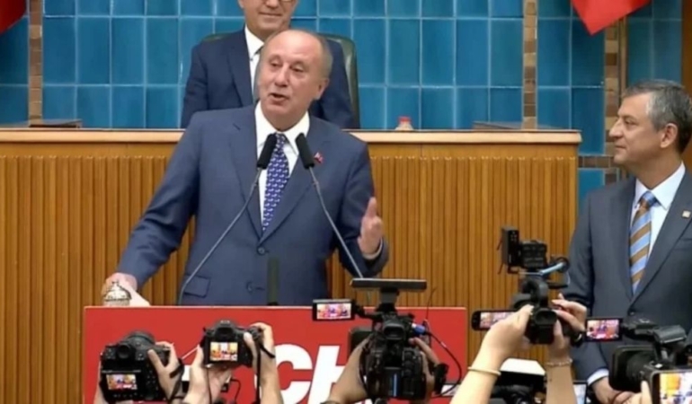 Muharrem İnce CHP’ye geri döndü!