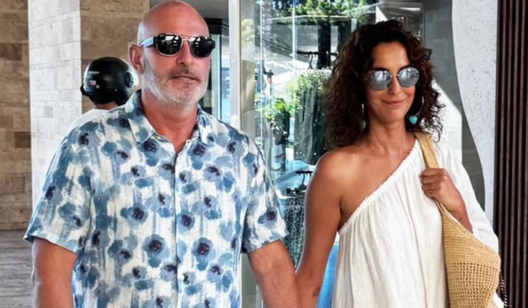 Arzum Onan, Bodrum’da iş insanı sevgilisiyle el ele