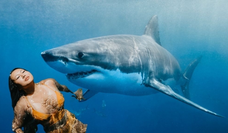 Köpekbalıkları denizde ilk bu mayo rengini fark ediyor! Giyiyorsanız dikkat!