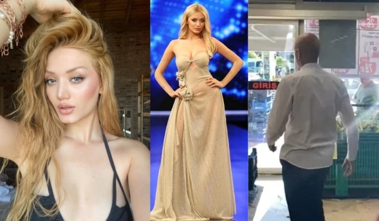 Genç manken markette tacize uğradığını iddia etti