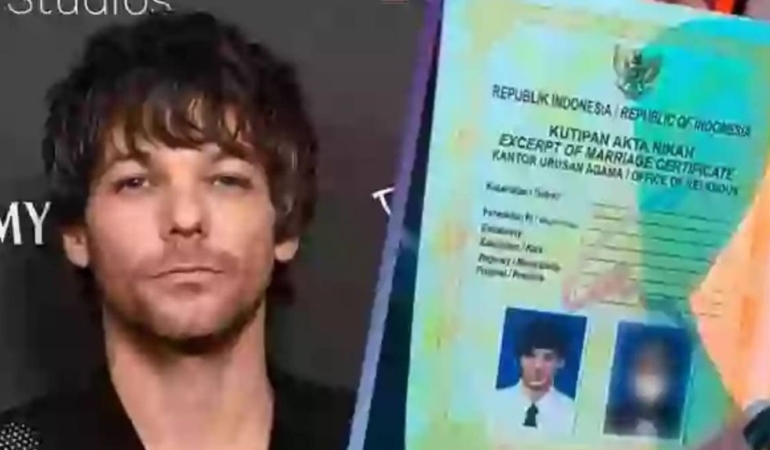 Ünlü yıldız Louis Tomlinson ‘yanlışlıkla’ evlendi!